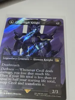 Cecil, Dark Knight (Borderless) (Surge Foil) Final Fantasy Foil Mth 0525 - Image 1