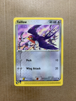 Taillow 72/109 EX Ruby & Sapphire - Common Pokemon Card - NM - Image 1