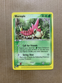 Wurmple 81/97 EX Dragon - Common Pokemon Card - EXCELLENT - Image 1