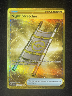 Night Stretcher Hyper Rare | Sv08: Surging Sparks 251/191 | Pokemon TCG | NM - Image 1