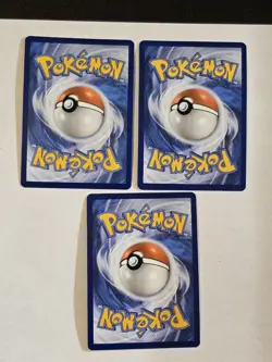 Abra & Kadabra & Alakazam EX Evolutions Cosmos HOLO 3 Card Set Pokemon 151 MINT - Image 2