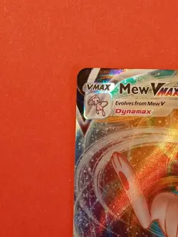 Pokemon Sword & Shield Fusion Strike Mew Vmax 114/264 Double Rare - Image 2