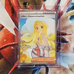 Lillie's Determination - 184/132 - SIR - Mega Evolution - Pokemon Card Lot #814 - Image 1