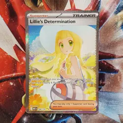 Lillie's Determination - 184/132 - SIR - Mega Evolution - Pokemon Card Lot #814 - Image 2