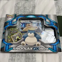 SNORLAX GX BOX - POKEMON - EVOLUTIONS BOOSTERS SM05 XY179 - NEW & SEALED - Image 1