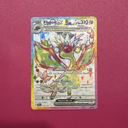 Pokemon TCG Flygon EX 222/191 Ultra Rare, Surging Sparks, Mint Condition - Image 1