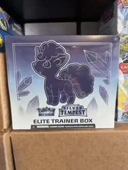 Pokemon TCG: Sword & Shield SILVER TEMPEST Elite Trainer Box ETB NEW/Sealed - Image 1