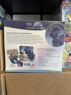 Pokemon TCG: Sword & Shield SILVER TEMPEST Elite Trainer Box ETB NEW/Sealed - Image 3