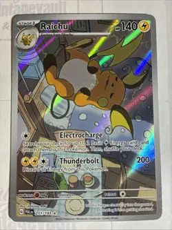 Pokemon Illustration Rare Raichu 211/193 Paldea Evolved NM - Image 2
