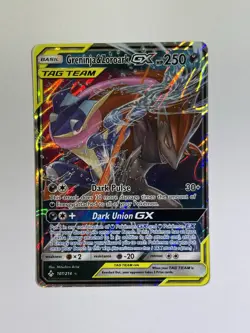 Pokemon TCG Greninja & Zoroark Tag Team GX 107/214 Unbroken Bonds - Image 1