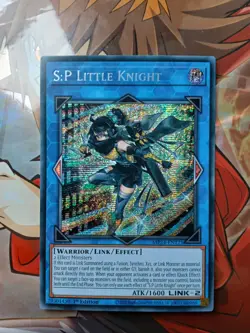 Yu-Gi-Oh! S:P Little Knight Prismatic Secret Rare Card MP24-EN121 1st Edition - Image 1