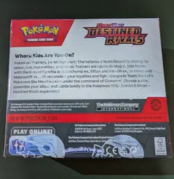 Pokemon TCG Scarlet Violet DESTINED RIVALS BOOSTER BOX Factory Sealed 36 Packs - Image 2