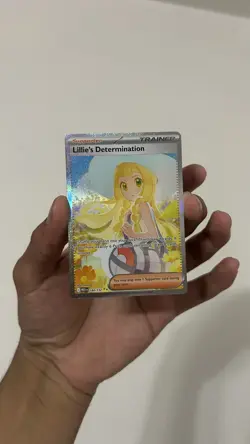 Pokemon TCG Mega Evolutions Lillie’s Determination SAR NM Pack Fresh 184/132 - Image 1