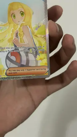 Pokemon TCG Mega Evolutions Lillie’s Determination SAR NM Pack Fresh 184/132 - Image 2