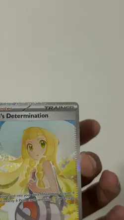 Pokemon TCG Mega Evolutions Lillie’s Determination SAR NM Pack Fresh 184/132 - Image 4