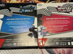 Pokemon Scarlet And Violet Black Bolt And White Flare Binder Collection.. Read - Image 4