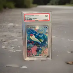 2023 POKEMON SVI EN-SCARLET & VIOLET ILLUSTRATION RARE #206 WIGLETT PSA 9 - Image 1