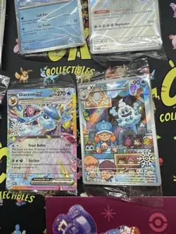 Pokemon 2025 Holiday Calendar Promos COMPLETE SET OF 8 + 7 fun Packs: SEALED! - Image 4