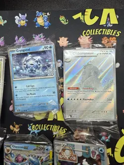 Pokemon 2025 Holiday Calendar Promos COMPLETE SET OF 8 + 7 fun Packs: SEALED! - Image 5