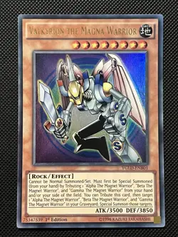 Yugioh - Valkyrion The Magna Warrior - YGLD-ENB01 - Ultra Rare - 1st Ed - NM - Image 2