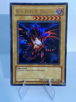 Red-Eyes B. Dragon - JMP-002 - Shonen Jump Promo - Ultra Rare - MP - Yugioh - Image 1