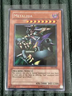 Yugioh Metalzoa TFK-002 Prismatic Secret Rare - Image 1