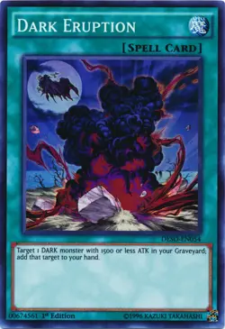 Yugioh! Dark Eruption - DESO-EN054 - Super Rare - 1st Edition Near Mint, English - Image 1