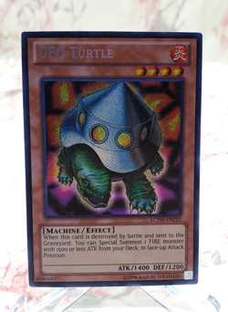 Yugioh UFO Turtle LCYW-EN233 Secret Rare Yugi's World - NM - Image 1