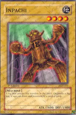 Yugioh! LP Inpachi - PGD-055 - Common - 1st Edition Lightly Played, English - Image 1