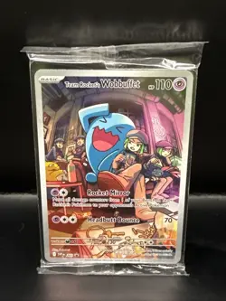 Pokemon SV: Scarlet & Violet Promo Cards #203 Team Rocket's Wobbuffet Sealed A - Image 1