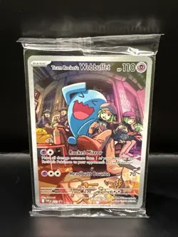 Pokemon SV: Scarlet & Violet Promo Cards #203 Team Rocket's Wobbuffet Sealed A - Image 2