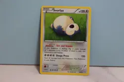 Snorlax 58/83 - XY Generations Non Holo Rare Pokemon Card - LP - Image 1