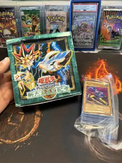 YUGIOH OCG Series 3 2002 JAPANESE THE NEW RULER Booster Box Empty +💎Mint Cards - Image 1