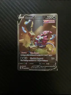 Hoopa V GG53/GG70 Crown Zenith Full Art Pokemon Card NM - Image 1