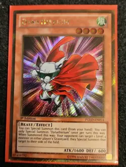 Dynatherium PGLD-EN014 - 1st Edition LP - Gold Secret Rare Yugioh Card TCG - Image 1