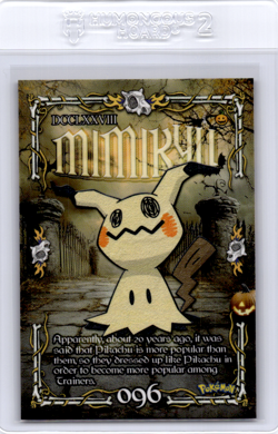 Mimikyu Peruvian Halloween Pokemon card - Image 1