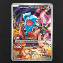 Team Rocket's Wobbuffet 203 - Black Star Promo - Pokemon Card - Image 1