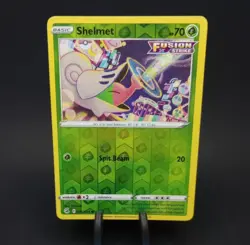 Shelmet 013/264 Fusion Strike Reverse Holo Common Pokemon Card - Image 1