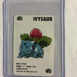 1998 KFC Ivysaur #02 Vintage Card LP Pokemon TCG - Image 1