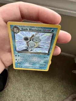 Pokemon TCG Dark Blastoise (3) 03/82 Team Rocket Holo Rare card Unlimited Holofo - Image 4