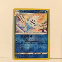 Vanillish Pokemon Card Reverse Holo Sword Shield Darkness Ablaze #046/189 - Image 1