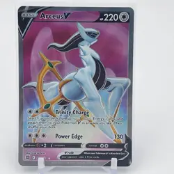 Arceus V - 165/172 - Ultra Rare - Brilliant Stars - Pokemon Card - NM/M - Image 1