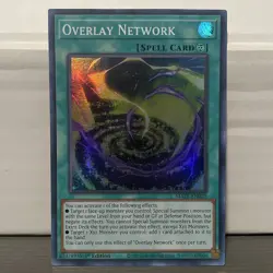 1ST EDITION OVERLAY NETWORK 2020 MAZE-EN020 YUGIOH CARD (LP/MP) - Image 1