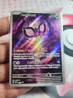 Pokemon Pecharunt 129 SV Scarlet Violet Promo Card Black Star Promo NM - Image 1