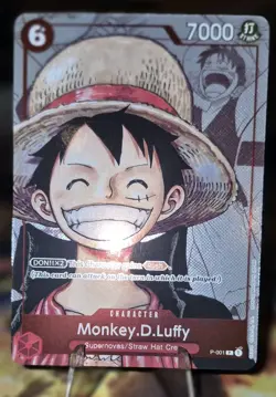Monkey D Luffy P-001 One Piece Premium Collection 25th Promo Card English - Image 3
