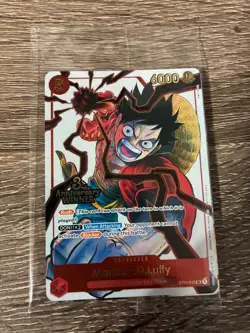 One Piece CCG 3rd Anniversary Winner Promo Prize Card Set Sealed IN HAND - Image 1