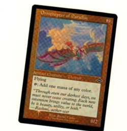 Ornithopter Of Paradise Retro Frame Foil Modern Horizons 2 MTG Single - Image 1