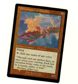 Ornithopter Of Paradise Retro Frame Foil Modern Horizons 2 MTG Single - Image 3