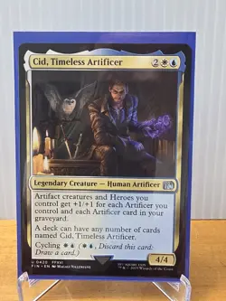 Cid, Timeless Artificer - #420 - Final Fantasy - MTG - Image 1