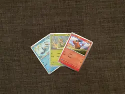 Promo pokemon cards Oshawott, snivy, and tepig. White flare and black bolt - Image 1